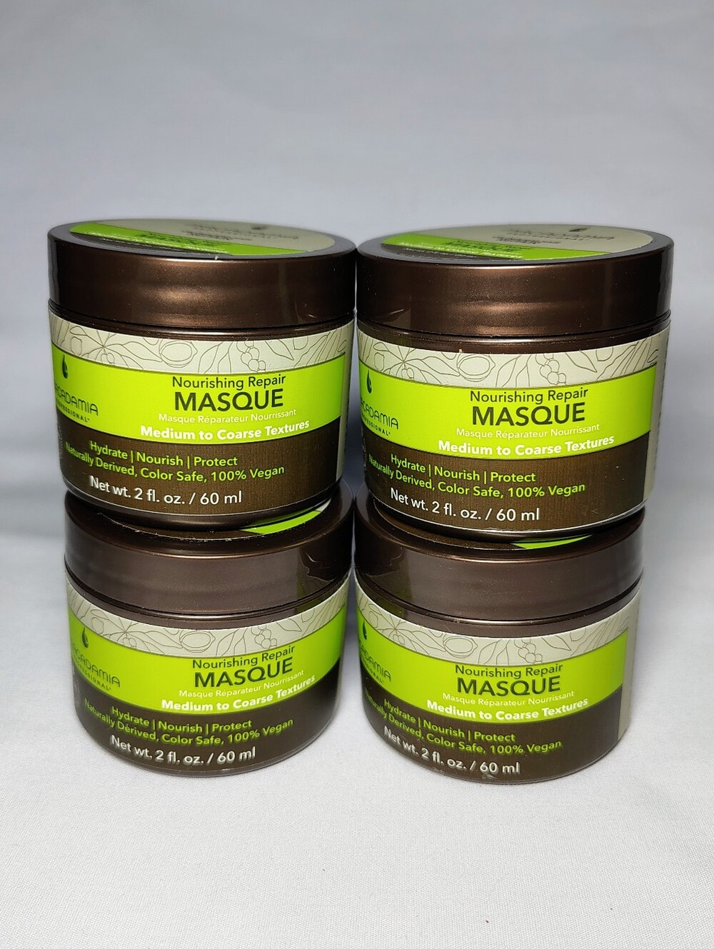 (4) Macadamia Professional Nourishing Repair Masque (Mask) Medium to Course Hair